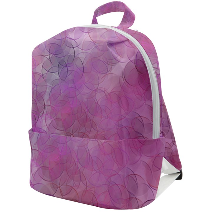 Bubbles Zip Up Backpack