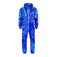  Blue Blue Sea Hooded Jumpsuit (kids)