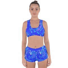  Blue Blue Sea Racerback Boyleg Bikini Set