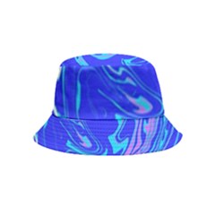  Blue Blue Sea Inside Out Bucket Hat (kids)