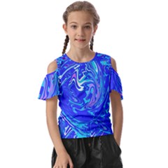  Blue Blue Sea Kids  Butterfly Cutout Tee