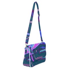 Sea Change Shoulder Bag With Back Zipper by kiernankallan