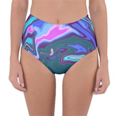 Sea Change Reversible High-waist Bikini Bottoms by kiernankallan