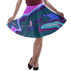 Sea Change A-line Skater Skirt