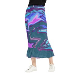 Sea Change Maxi Fishtail Chiffon Skirt