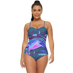 Sea Change Retro Full Coverage Swimsuit