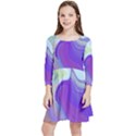 Good Vibrations Kids  Quarter Sleeve Skater Dress View1