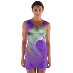 Good Vibrations Wrap Front Bodycon Dress by kiernankallan