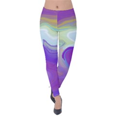 Good Vibrations Velvet Leggings by kiernankallan