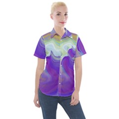 Good Vibrations Women s Short Sleeve Pocket Shirt