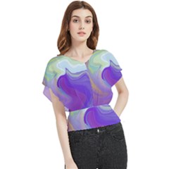 Good Vibrations Butterfly Chiffon Blouse