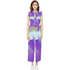 Good Vibrations Women s Frill Top Jumpsuit by kiernankallan