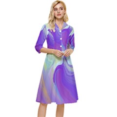 Good Vibrations Classy Knee Length Dress