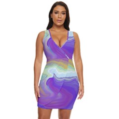 Good Vibrations Draped Bodycon Dress