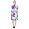 Psychedelic  Wrap Up Cocktail Dress View2