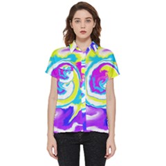 Psychedelic  Short Sleeve Pocket Shirt