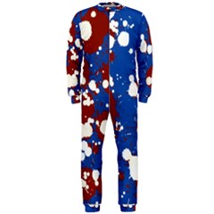 Splatter Onepiece Jumpsuit (men)  by kiernankallan