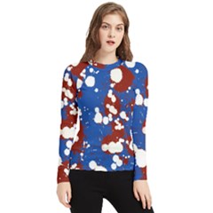 Splatter Women s Long Sleeve Rash Guard