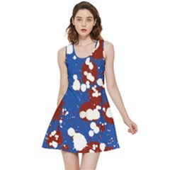 Splatter Inside Out Reversible Sleeveless Dress