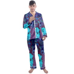 Hodge Podge Men s Long Sleeve Satin Pajamas Set by kiernankallan