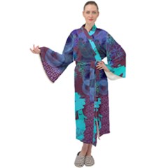 Hodge Podge Maxi Velour Kimono by kiernankallan