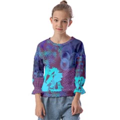 Hodge Podge Kids  Cuff Sleeve Top