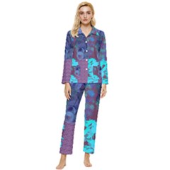 Hodge Podge Womens  Long Sleeve Pocket Pajamas Set by kiernankallan