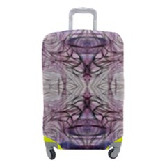 Amethyst Repeats Iv Luggage Cover (small) by kaleidomarblingart