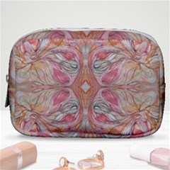 Summer Patterns Make Up Pouch (small) by kaleidomarblingart