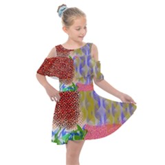 Mishmash Kids  Shoulder Cutout Chiffon Dress