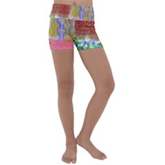 Mishmash Kids  Lightweight Velour Yoga Shorts by kiernankallan