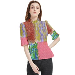 Mishmash Frill Neck Blouse