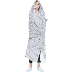 Mono Repeats Wearable Blanket