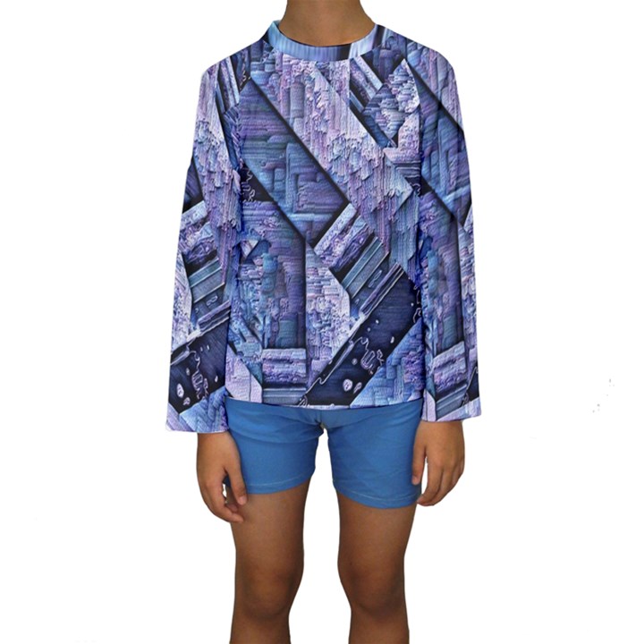 Different Volumes Kids  Long Sleeve Swimwear