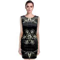 Bnw Mandala Sleeveless Velvet Midi Dress by MRNStudios