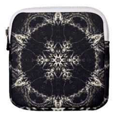 Bnw Mandala Mini Square Pouch by MRNStudios