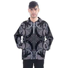 Lunar Phases Men s Half Zip Pullover by MRNStudios