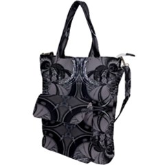 Lunar Phases Shoulder Tote Bag by MRNStudios