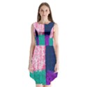 Mix Tape Sleeveless Chiffon Dress   View1