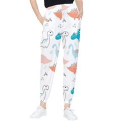 Funny Dinosaurs Kids Tapered Pants by SychEva