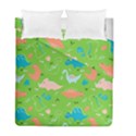 Funny Dinosaur Duvet Cover Double Side (Full/ Double Size) View2