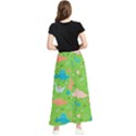 Funny Dinosaur Maxi Chiffon Skirt View2