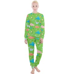 Funny Dinosaur Women s Lounge Set by SychEva