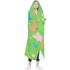 Funny Dinosaur Wearable Blanket by SychEva