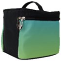 gradient blue green Make Up Travel Bag (Big) View1