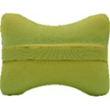 gradient yellow green Velour Seat Head Rest Cushion View2