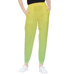 Gradient Yellow Green Tapered Pants by ddcreations