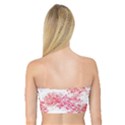 Red Splashes On A White Background Bandeau Top View2