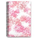 Red Splashes On A White Background 5.5  x 8.5  Notebook View3