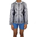 Compressed Carbon Kids  Long Sleeve Swimwear View1